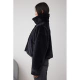 スタンド2WAYファーショートコート | AZUL BY MOUSSY | 詳細画像26 