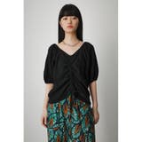 2WAY SHIRRING PUFF BLOUSE | AZUL BY MOUSSY | 詳細画像15