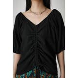 2WAY SHIRRING PUFF BLOUSE | AZUL BY MOUSSY | 詳細画像18