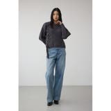 サイドレースアップケーブルニット | AZUL BY MOUSSY | 詳細画像34