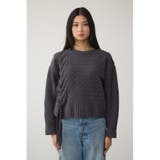 サイドレースアップケーブルニット | AZUL BY MOUSSY | 詳細画像35