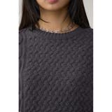 サイドレースアップケーブルニット | AZUL BY MOUSSY | 詳細画像38