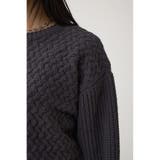 サイドレースアップケーブルニット | AZUL BY MOUSSY | 詳細画像39