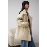 スタンドカラーウォッシャブルミディコート | AZUL BY MOUSSY | 詳細画像18