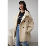 スタンドカラーウォッシャブルミディコート | AZUL BY MOUSSY | 詳細画像16