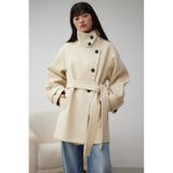 スタンドカラーウォッシャブルミディコート | AZUL BY MOUSSY | 詳細画像17
