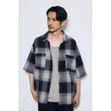 チェック半袖SH | AZUL BY MOUSSY | 詳細画像3 