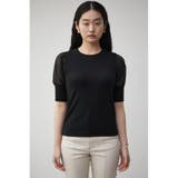 SHEER SLEEVE PUFF TOPS | AZUL BY MOUSSY | 詳細画像15 