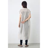 フレンチスリーブロングシャツワンピース | AZUL BY MOUSSY | 詳細画像21