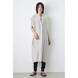 フレンチスリーブロングシャツワンピース | AZUL BY MOUSSY | 詳細画像22