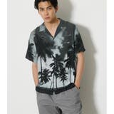 PALM TREE ALOHA SHIRT | AZUL BY MOUSSY | 詳細画像3