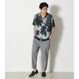 PALM TREE ALOHA SHIRT | AZUL BY MOUSSY | 詳細画像4