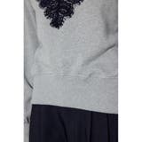 バイカラーレースクルーネックスウェット | AZUL BY MOUSSY | 詳細画像34 