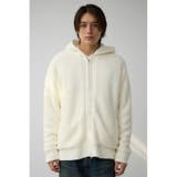 ガーターボアジップフーディーニット | AZUL BY MOUSSY | 詳細画像7 