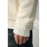 ガーターボアジップフーディーニット | AZUL BY MOUSSY | 詳細画像13 