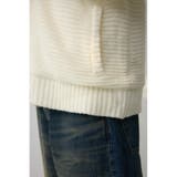 ガーターボアジップフーディーニット | AZUL BY MOUSSY | 詳細画像14 