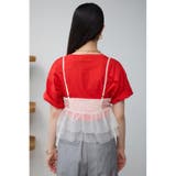 チュールフリルキャミ | AZUL BY MOUSSY | 詳細画像6 