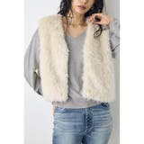 ミックスファーベスト | AZUL BY MOUSSY | 詳細画像2 