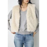 ミックスファーベスト | AZUL BY MOUSSY | 詳細画像3 