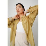 L/KHA1 | FORM SLEEVE SHEER SH | AZUL BY MOUSSY