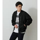 GROSGRAIN BALLOON MA-1 | AZUL BY MOUSSY | 詳細画像2