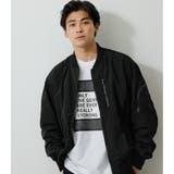 GROSGRAIN BALLOON MA-1 | AZUL BY MOUSSY | 詳細画像3