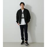 GROSGRAIN BALLOON MA-1 | AZUL BY MOUSSY | 詳細画像4