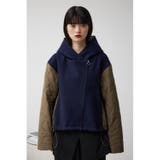 異素材切替キルティングコート | AZUL BY MOUSSY | 詳細画像19