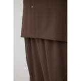 C/Tトロミアシンメトリー長袖シャツ | AZUL BY MOUSSY | 詳細画像26 