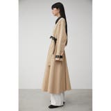DOCKING STENCOLLAR FLARE COAT | AZUL BY MOUSSY | 詳細画像6