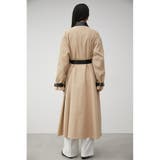 DOCKING STENCOLLAR FLARE COAT | AZUL BY MOUSSY | 詳細画像7
