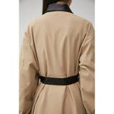 DOCKING STENCOLLAR FLARE COAT | AZUL BY MOUSSY | 詳細画像8