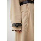 DOCKING STENCOLLAR FLARE COAT | AZUL BY MOUSSY | 詳細画像10