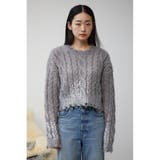 ダメージ箔グラデーションニットトップス | AZUL BY MOUSSY | 詳細画像26