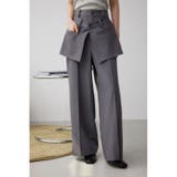 T.GRY | レイヤードデザインスラックス | AZUL BY MOUSSY