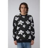 フラワーダブルジャガードニット | AZUL BY MOUSSY | 詳細画像18