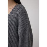 スパンコールニットカーディガン | AZUL BY MOUSSY | 詳細画像18