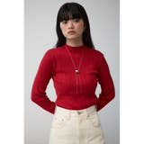 ランダムリブハイネックニットトップス | AZUL BY MOUSSY | 詳細画像38 