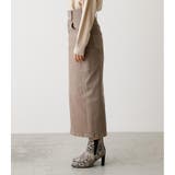 HIGH WAIST SLIT DENIM SK ２ | AZUL BY MOUSSY | 詳細画像26 