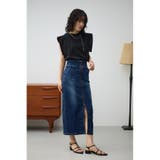 AZUL DENIM フロントジップデニムスカート | AZUL BY MOUSSY | 詳細画像14 