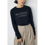 フロッキーロゴロンT | AZUL BY MOUSSY | 詳細画像9