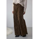 AZUL DENIM 起毛ツイルレオパードデニム | AZUL BY MOUSSY | 詳細画像13 