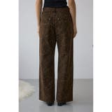 AZUL DENIM 起毛ツイルレオパードデニム | AZUL BY MOUSSY | 詳細画像18 