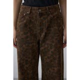 AZUL DENIM 起毛ツイルレオパードデニム | AZUL BY MOUSSY | 詳細画像19 