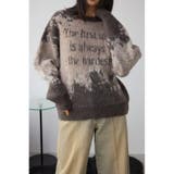 柄BRN5 | グラデーションジャガードニット | AZUL BY MOUSSY