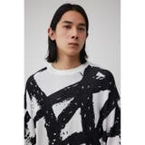 アブストラクトオーバーサイズニット | AZUL BY MOUSSY | 詳細画像1