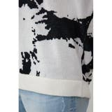 アブストラクトオーバーサイズニット | AZUL BY MOUSSY | 詳細画像10