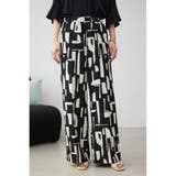 ジオメトリックパターンイージーパンツ | AZUL BY MOUSSY | 詳細画像5 