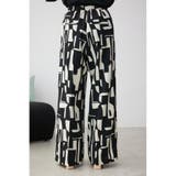 ジオメトリックパターンイージーパンツ | AZUL BY MOUSSY | 詳細画像7 