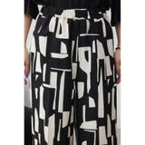 ジオメトリックパターンイージーパンツ | AZUL BY MOUSSY | 詳細画像8 